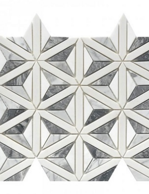 Cassia Bianco Carrara /Crystal White Marble Mosaic