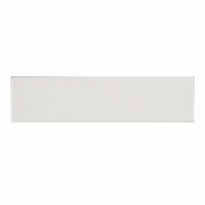 Structured Glossy White Ceramic Wall Tile 4″ X 16″