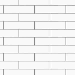 Structured Matte White Ceramic Wall Tile 4″ X 16″
