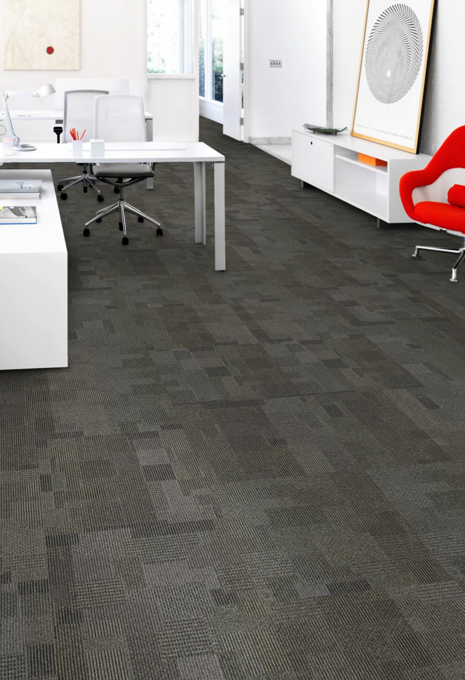 Aladdin Commercial Carpet Tile Bold Thinking QA201 24" x 24" Carpet Tiles