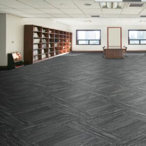 Aladdin Commercial Carpet Tile – Syndicated Buzz QA198 12″ x 36″ Carpet Tiles