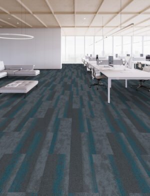 Shaw Contract Vertical Layers Tinge Tile – 5T156 9″ X 36″ Carpet Tile