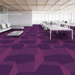 Shaw Contract Configure Color Shift Hexagon Tile – 5T161 28.8″ X 24.8″ Carpet Tile