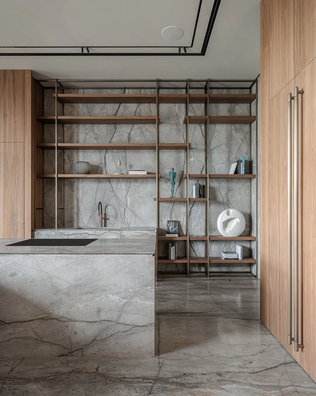 Tile, vinyl, hardwood and commercial flooring - kitchen detail
