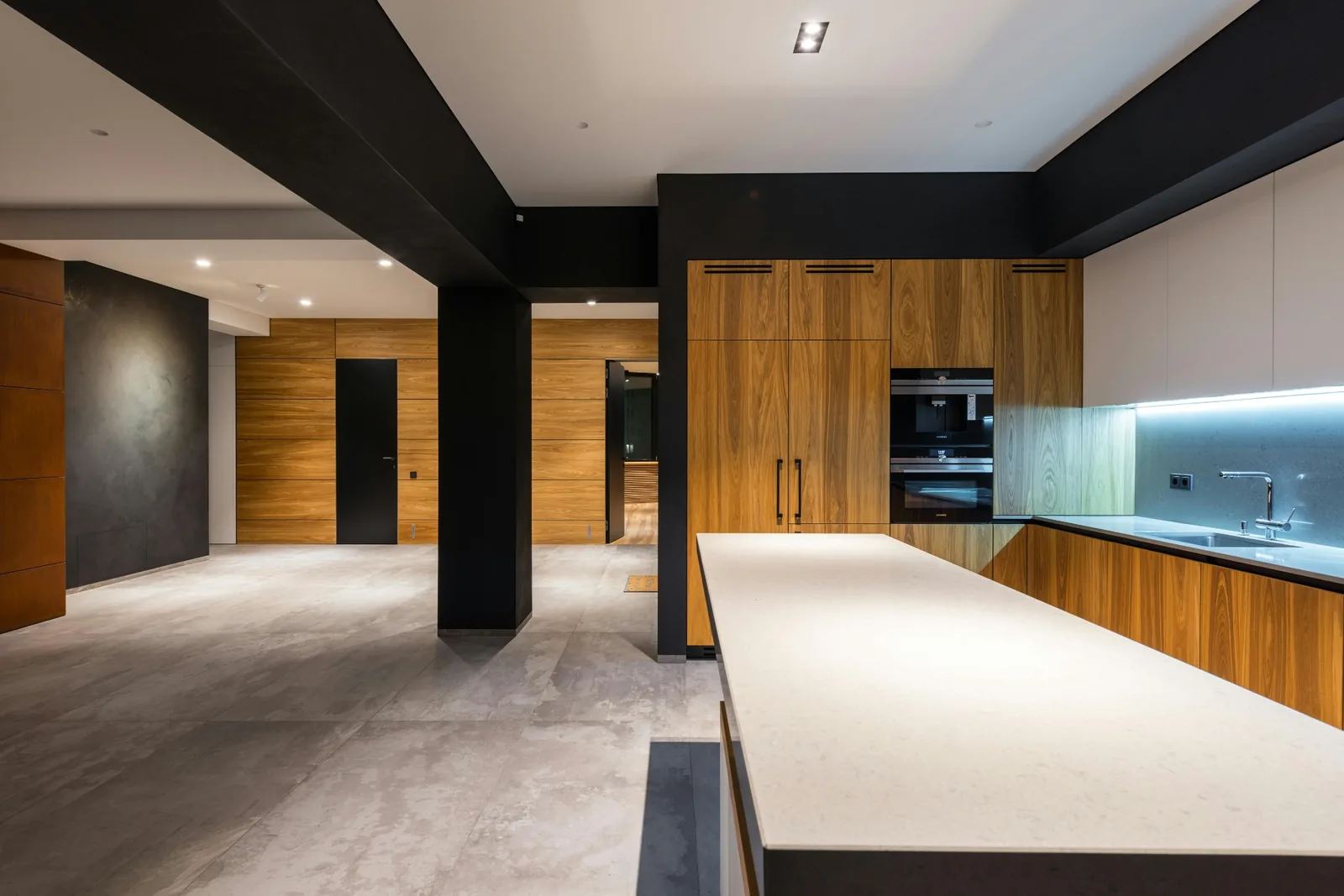Quartz countertop replacement for a modern kitchen in Vancouver BC